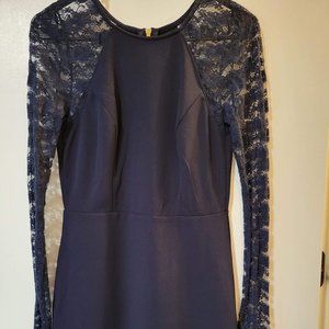Navy Blue Dress from Von Mauer